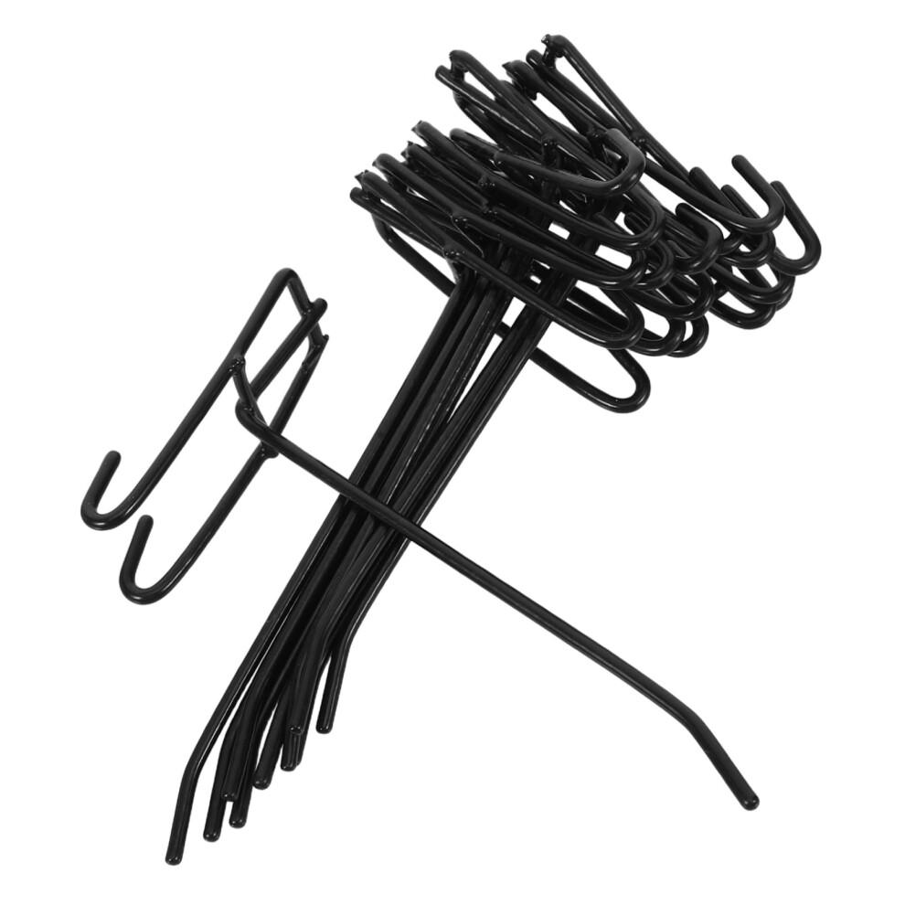 10Pcs Heavy Duty Pegboard Hooks And Metal Grid Wall Display Hooks For Secure Tool And Accessory Organization 9174973230953