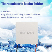 2X TEC1-12704 Thermoelektrischer Kühler Peltier 30 mm x 30 mm TEC1 12704 Elemente Modul 12V4A Kühlung Peltier
