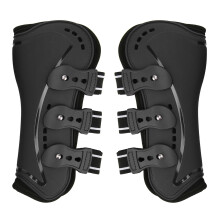 Shock-Absorb Horse Front Leg Boots Breathable PU Neoprene for Jumping & Riding