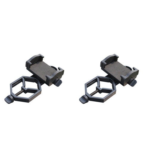 2X Universal Cell Phone Adjustable Adapter Mount Microscope Spotting Scope Telescope Clip Bracket Mobile Phone Holder