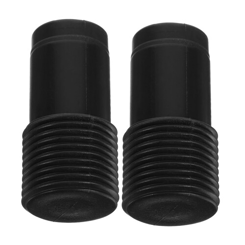 Broom Handle Adapter 2Pcs Durable Threaded Mop Handle Replacement Fits Telescopic and Straight Rods