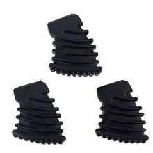 3Pcs Drum Stand Rubber Feet and Drum Stool Leg Pads NonSlip Grip Floor Protection