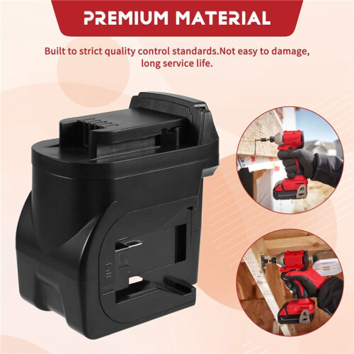 Multi Functional Battery Converter for  2 in 1 Power Tool Battery Adapter 2