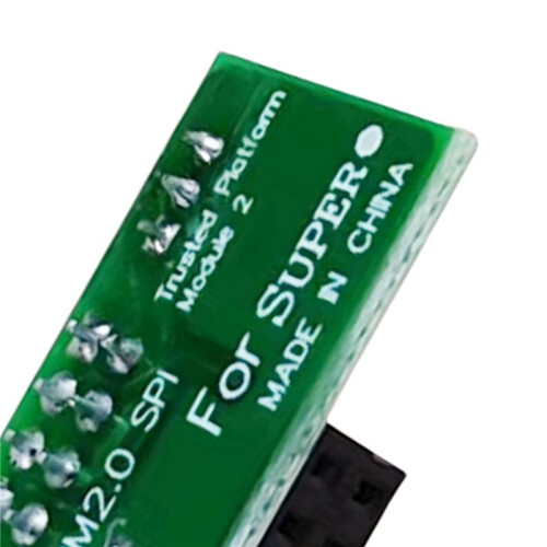 3X pour -AOM-TPM-9670V-S TPM Vertical 2.0 9 Broches 2