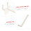 100pcs Heavy Duty Pegboard Hooks and Slatwall Accessories for Garage Wall Storage 4