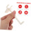 100pcs Heavy Duty Pegboard Hooks and Slatwall Accessories for Garage Wall Storage 5