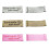 240 Pieces Personalized Sewing Labels Sew  Clothing Labels Handmade Interlocking Heart Pattern Label Tags 8