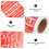 Fragile Stickers Roll with Handle With Care Labels, Strong Adhesive  Warning for Boxes 2