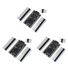 3X NRF52840 Development Board Compatible with Nice V2.0 Charging Management ProMicro NRF52840