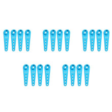 20PCS 37mm 25T Metal Extension Steering Servo Arm Horn for RC Car Crawler Parts,