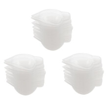 30Pcs Silicone Mold Cup Dispenser DIY Epoxy Resin for Jewelry Making Tool Color Modulation DIY Mold Accessory
