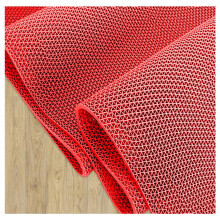 AntiFatigue Floor Mat Roll, NonSlip Drainage Mesh for Outdoor Indoor Pool, Red, 3x10FT