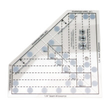 Mini Quilt Lineal Acryl 138x138mm Präzise Skala DIY Zuschneidewerkzeug