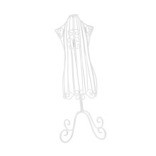 Pet Clothes Hanger Compact Display Stand for Small Dog Apparel Showcase and SpaceSaving Storage