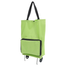 Foldable Shopping Trolley with Wheels, Large Capacity Grocery Cart, Durable and Stylish Design