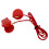 2PCS Red ABS Magnet Emergency Stop Safety Switch for Treadmill 43g 5