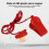 2PCS Red ABS Magnet Emergency Stop Safety Switch for Treadmill 43g 7