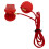 2PCS Red ABS Magnet Emergency Stop Safety Switch for Treadmill 43g 14