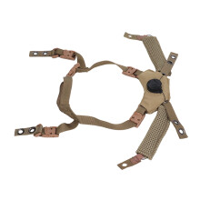 Verstellbarer Nylon-Kinnriemen für MICH-Helm, Schlammfarbe, 128 g