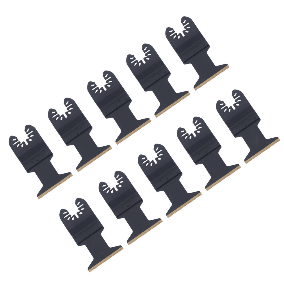 10Pcs Hss Hcs Multi Tool Blades Kit, Anti-Corrosion, Surface Coating 6911389647448