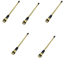 5X VHF 136-174 MHz 6,8 Inch BNC-Antenne voor V8 V80 V80E V82 V85 Draagbare Radio