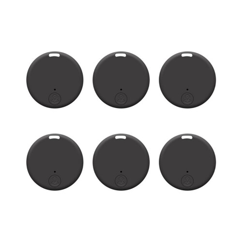 6 Pack GPS Tracker for Vehicles Key Finder GPS Tracker  GPS Tracker Pet GPS Tracker Black