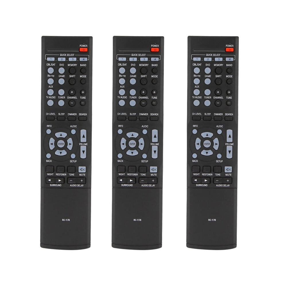 3X Remote Control Rc-1170 For Av Rc-1156 Rc-1157 Rc-1180 Rc-1183 Avr-1513 Dht-1513Ba 6032298772295
