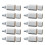 20Pcs Type C Usb3.1 3A Fast Charging USB Connectors Male Jack Tail Plug Electric Terminals Welding DIY Data Cable White 3
