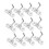 12Pcs Heavy Duty Pegboard Hooks Garage Tool Organizer for Multiuse Storage and Easy Installation 1