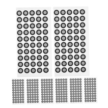400pcs 3D Scanning Reflective Markers Reflectivity Tear Resistant Target Dots for Scanners