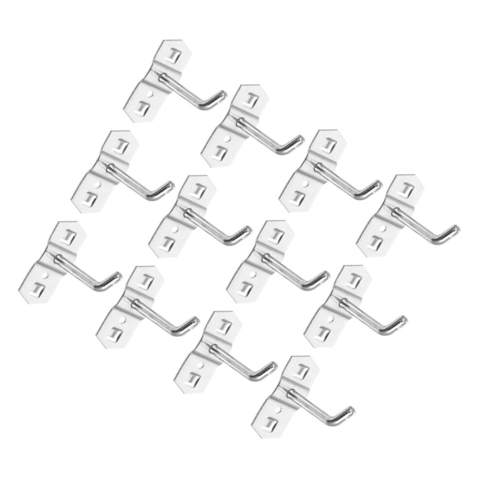 12Pcs Heavy Duty Metal Pegboard Hooks For Tools Garage Storage And Workshop Organization 9053599601388