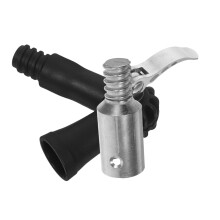 Aluminum Alloy Mop Handle Adapter Set with Rotating Connector for Broom Extension and Cleaning