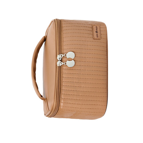 PU Open Lid Makeup Bag Cake Shape 1