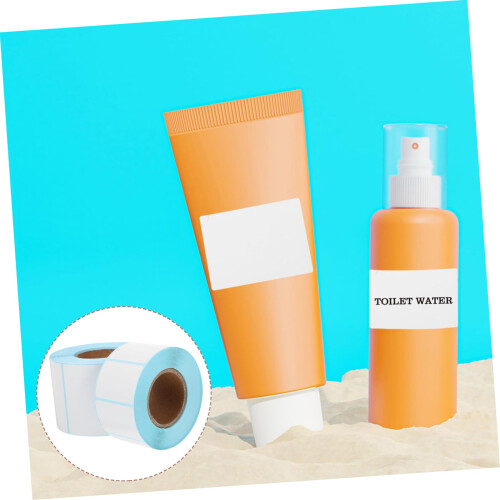 Thermal Labels 2 Rolls Self Adhesive Weatherproof Scratch Resistant Easy Peel for 1