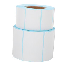 Thermal Labels 2 Rolls Self Adhesive Weatherproof Scratch Resistant Easy Peel for