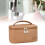 PU Open Lid Makeup Bag Cake Shape 6