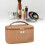 PU Open Lid Makeup Bag Cake Shape 5