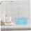 2Pcs Durable Plastic Storage Baskets with Handle for Home and Shopping Organizer 2