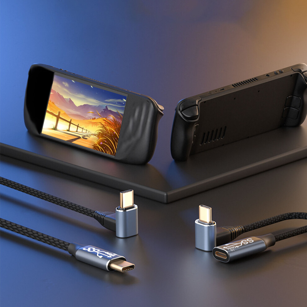 Usb C Cable 4K 60Hz Fast Charging Pd100w For Steam Deck 3.2 Gen2 Full Function 8231389651220