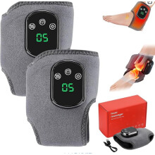 2X 2025 Foot Emsense Massager Wireless Portable Triple Method 3 Vibration Mode Heated Ankle Wrap For Home Office Travel