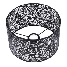 Home Decor Black Lampshade for E14/E27 Bulbs Simple Modern Design 20cm