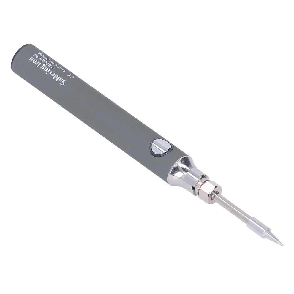 Cordless Usb Soldering Iron 13700 Battery 3 Gears Gray 4901389653022
