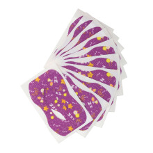 Tranches de sommeil violettes de grande taille pour le ronflement et la respiration nasale, 100 pièces