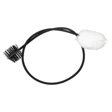 Saxophone Cleaning Brush, DoubleHeaded Curved Neck, Soft Bristles, Trumpet Cleaning Brush