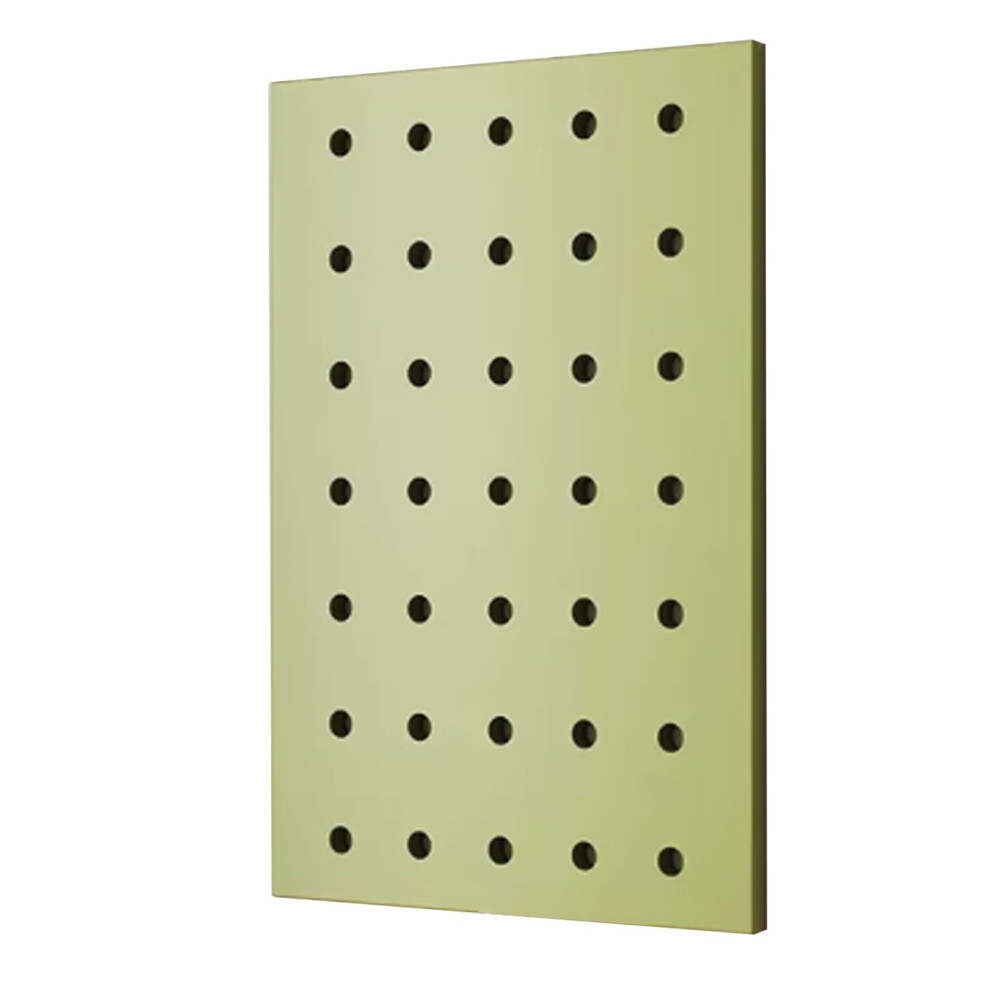 Pegboard Wall Organizer Solid Wood 80X60cm Green Shelves Durable Pine For Garage Office Craft 9174973240501