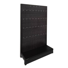Metal Pegboard Garage Tool Organizer, Heavy Duty Steel Wall Panel with 40 Hooks, 176lbs Capacity