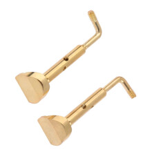 4/4 Violin Chin Rest Set 2 Pack Ergonomic Jaw Support for Stable Playing Comfort