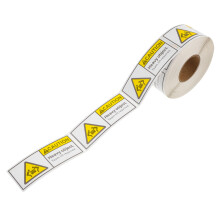 Heavy Duty Warning Labels with Strong Adhesive for and Handling Heavy Packages