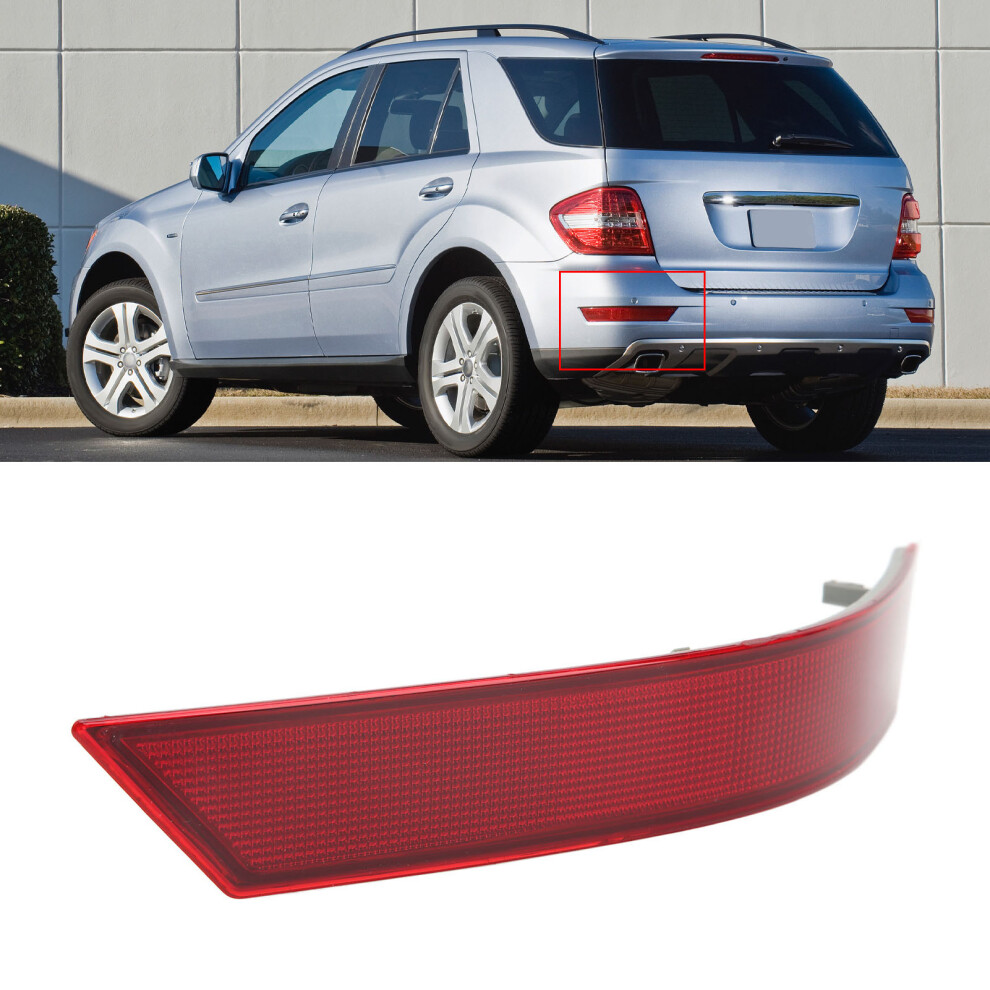 Rear Bumper Reflector For Mercedes M-Class W164 Right Side Red 4661389655265