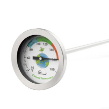 Stainless Steel Compost Temperature Probe For Compost Pile Long Probe Clear Scale Accurate Reading